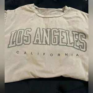 Los Angeles California Soft Oversized T-shirt Neutral Unisex Soft Comfy Tourist